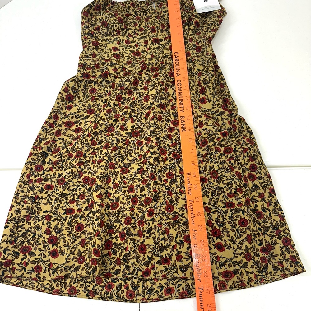 Floral mini sun dress size small - Picture 7 of 8